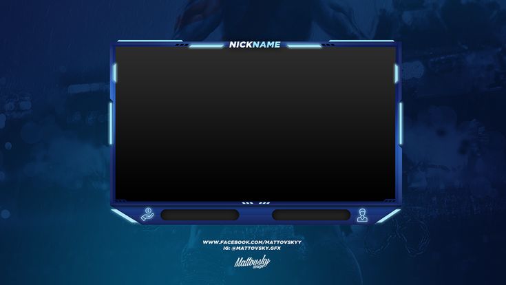 Banner on Behance | Overlays, Youtube banner template, Twitch